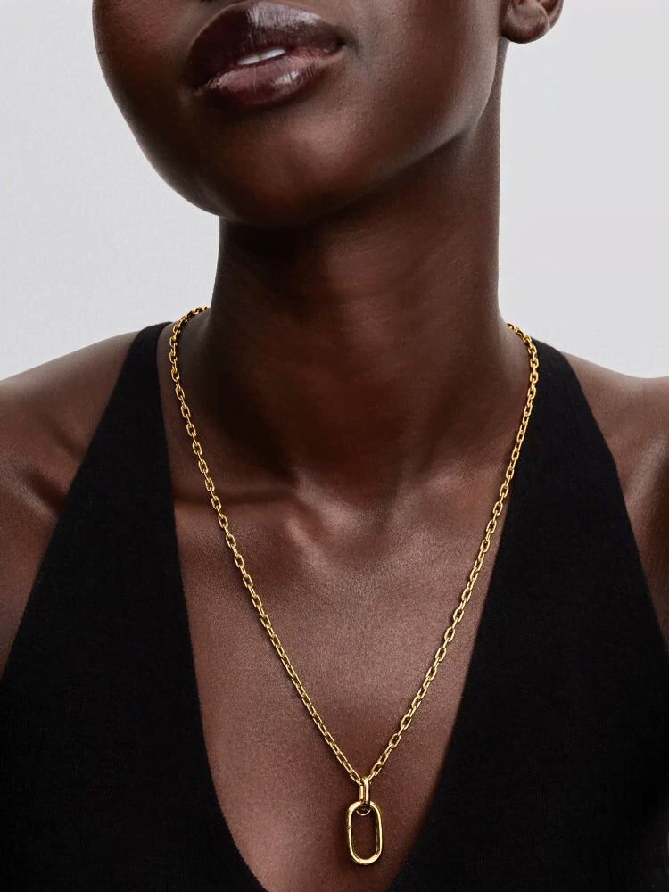 Openable Large Link Chain Necklace