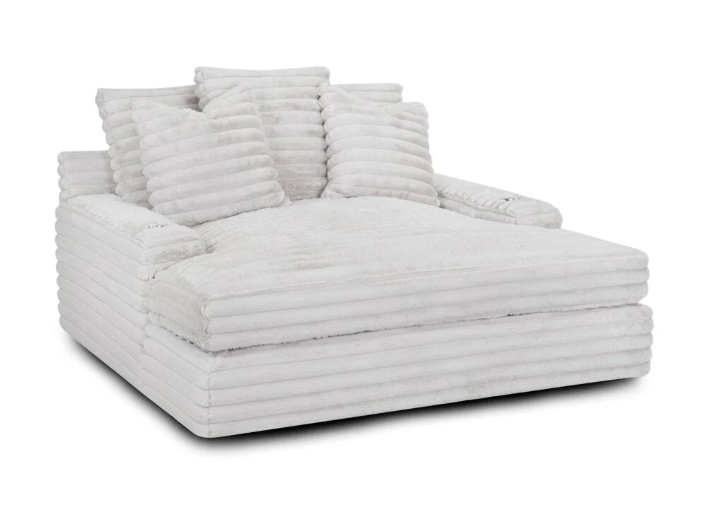 Nestle Recliner With Dual Cupholders And Charging Ports - 66 x 64 x 37 in