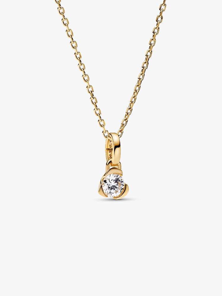 Pandora Talisman 14k Gold Lab-grown Diamond Heart Pendant