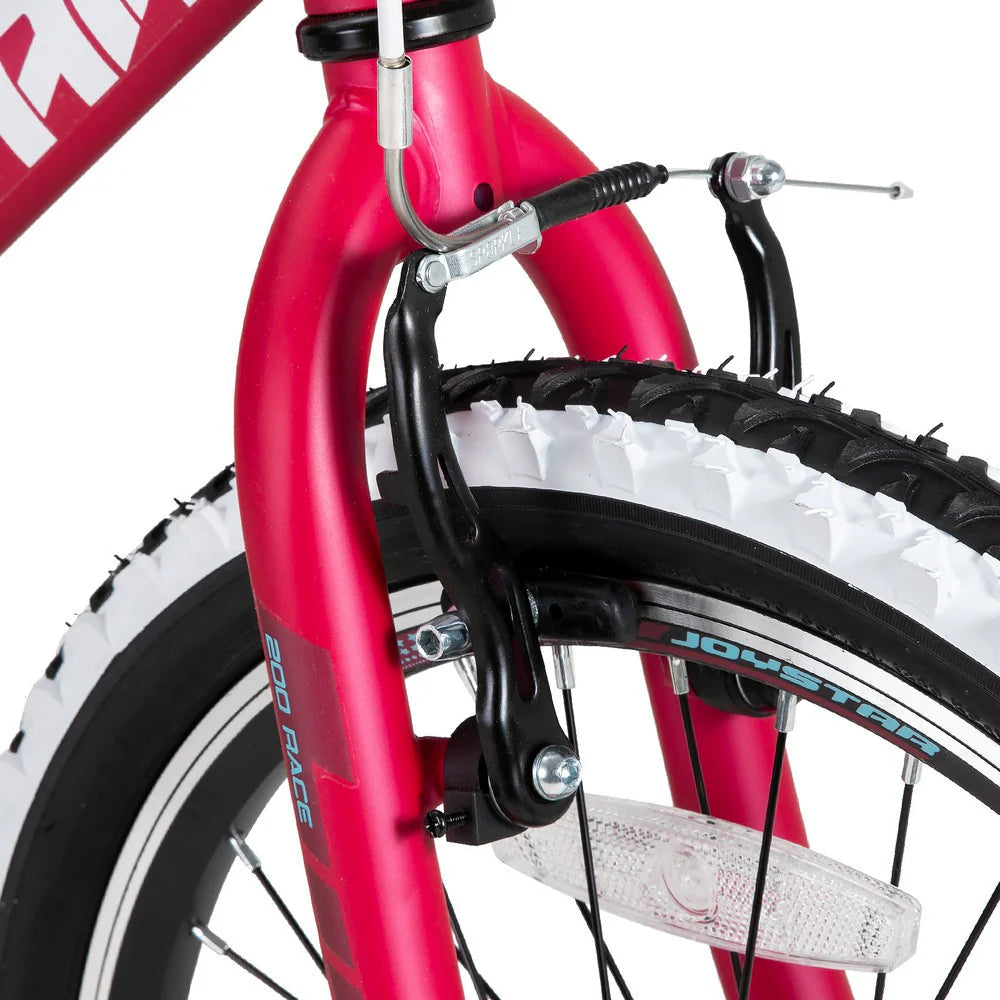 Kids' Single-Speed Mountain Bike, 20-Inch/24-Inch - White Wall Knobby Tires
