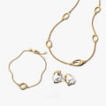 Simple Pearl jewelry set