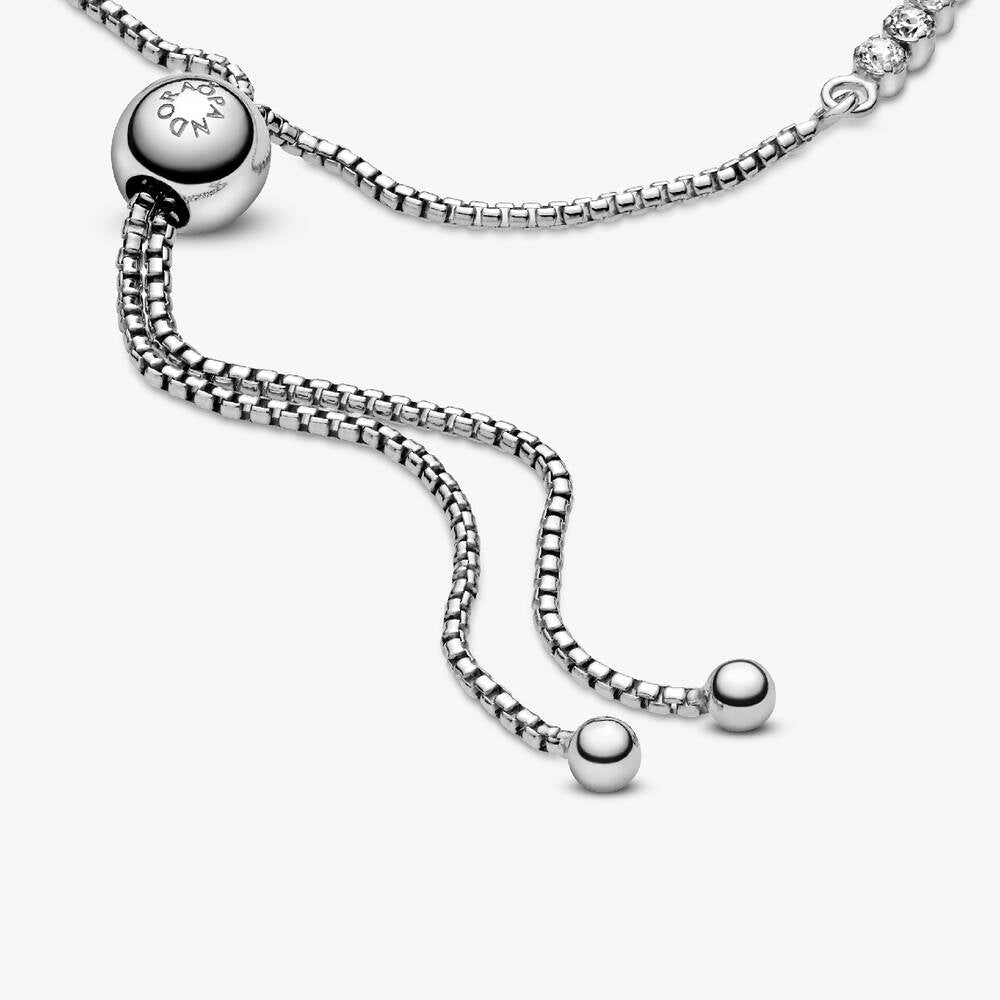 Sparkling Slider Tennis Bracelet
