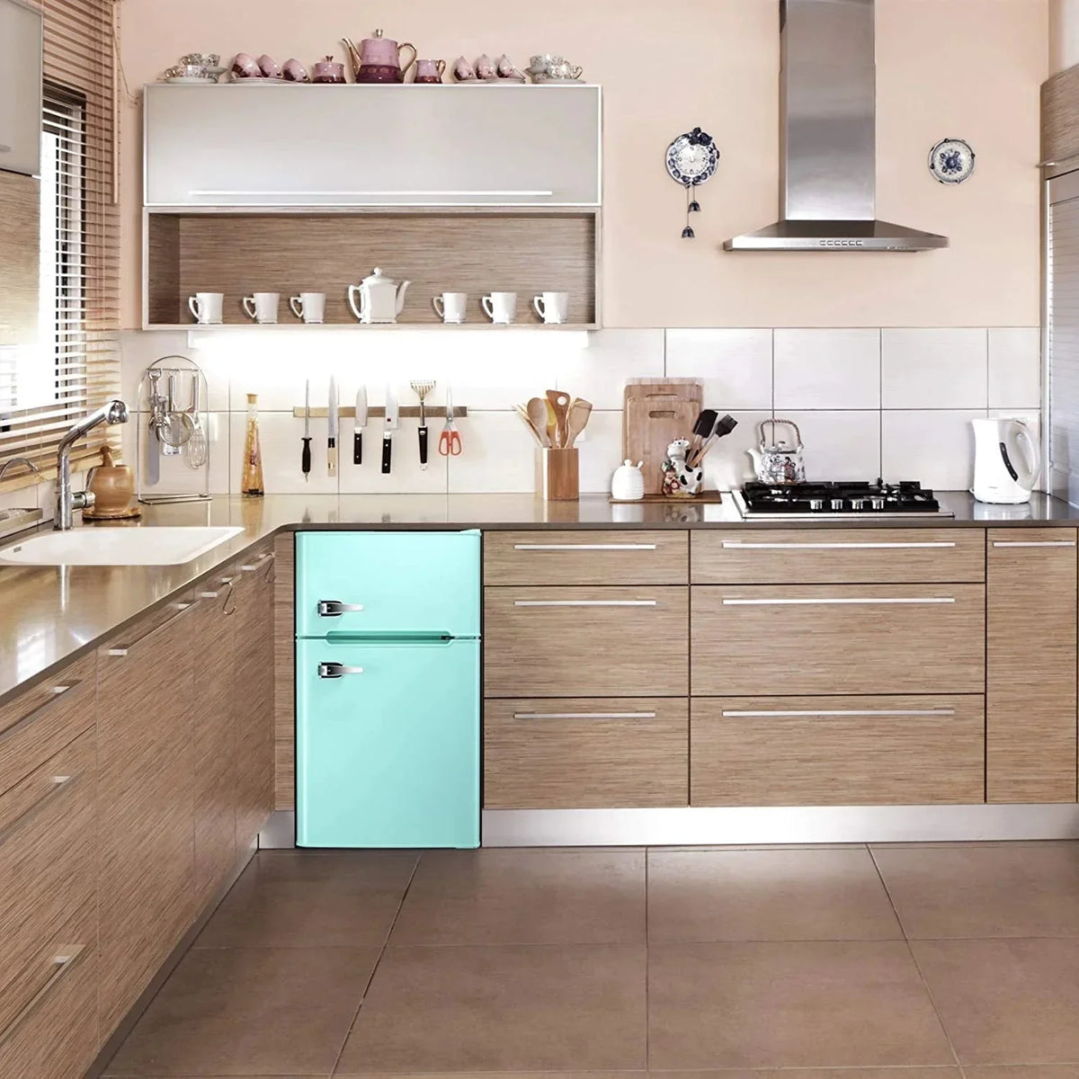 Compact Refrigerator With Freezer - F6893