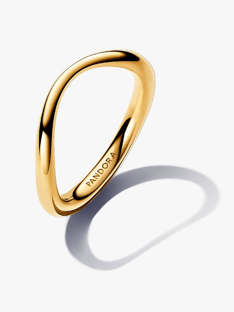 Two-Tone Intertwined Ring Set