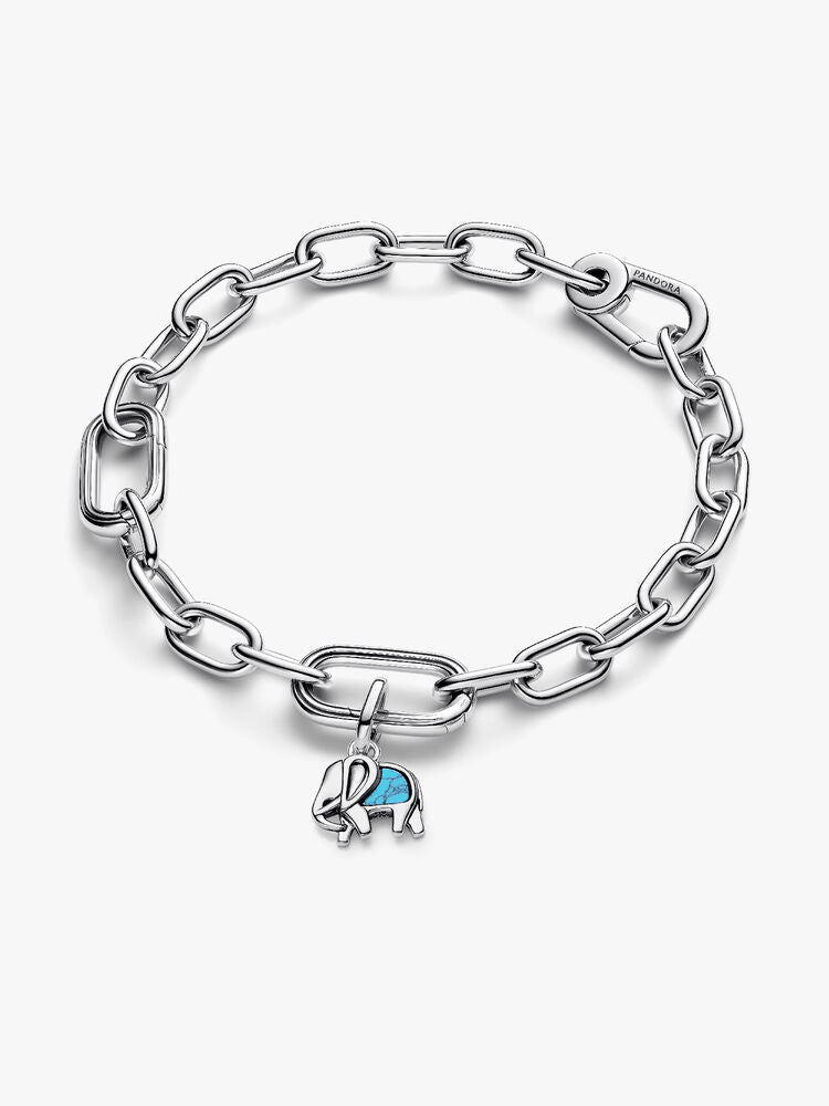 Turquoise-colored Elephant Mini Dangle Charm
