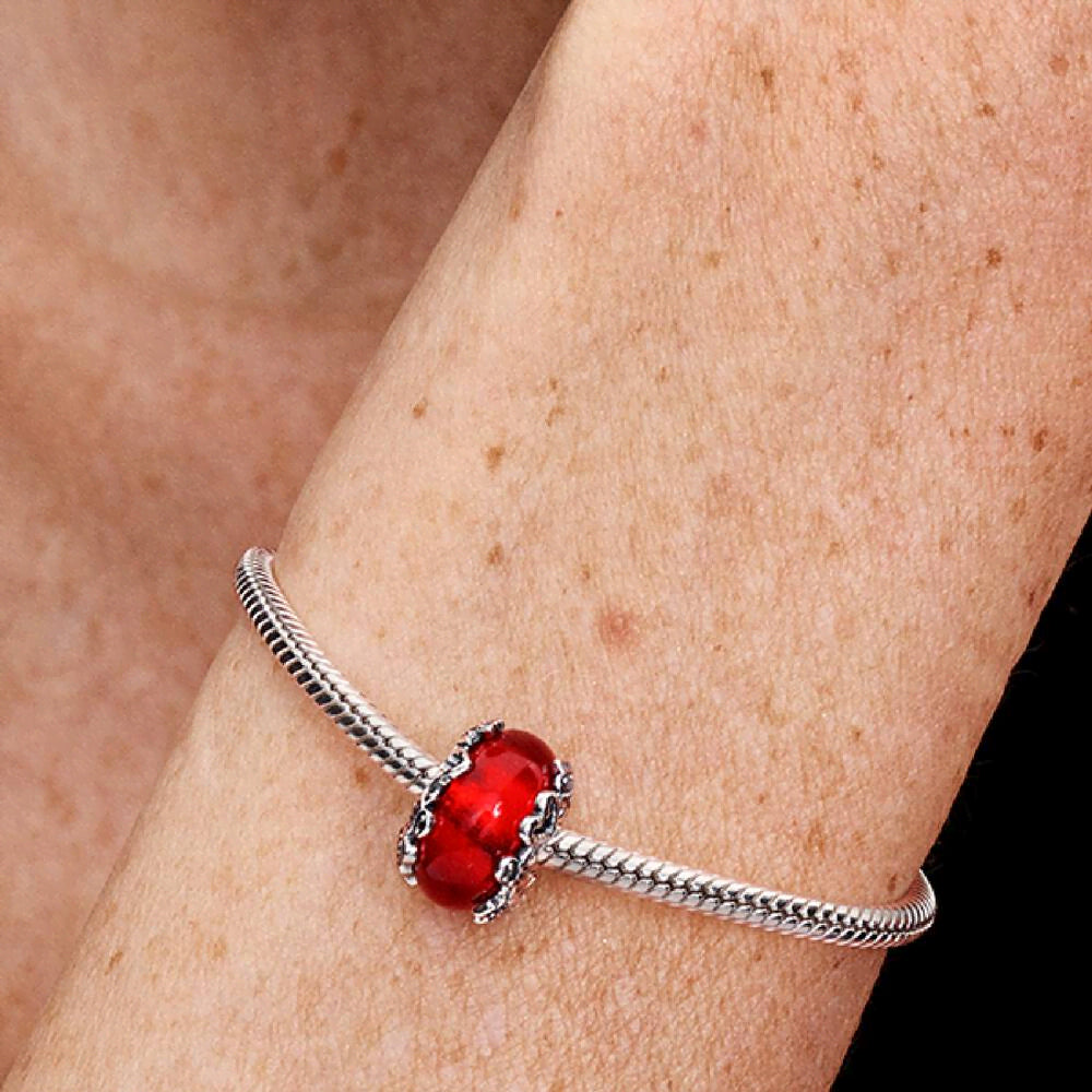 Christmas Magic Murano Glass Charm