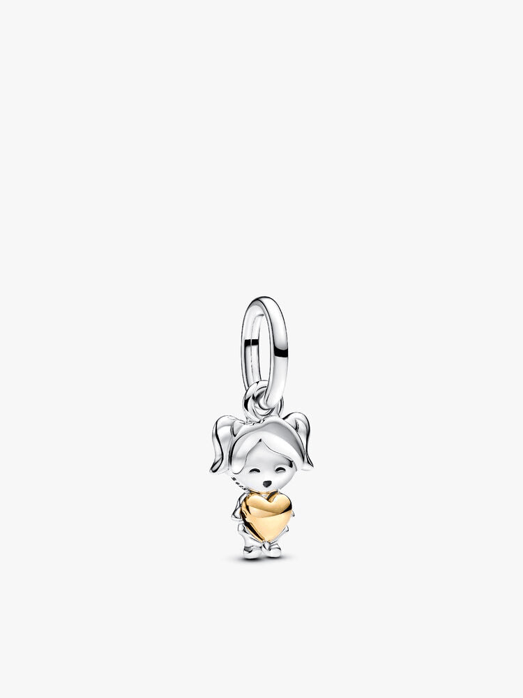Happy Girl Dangle Charm