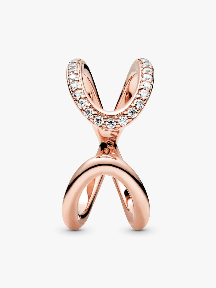 FINAL SALE - Wrapped Open Infinity Ring