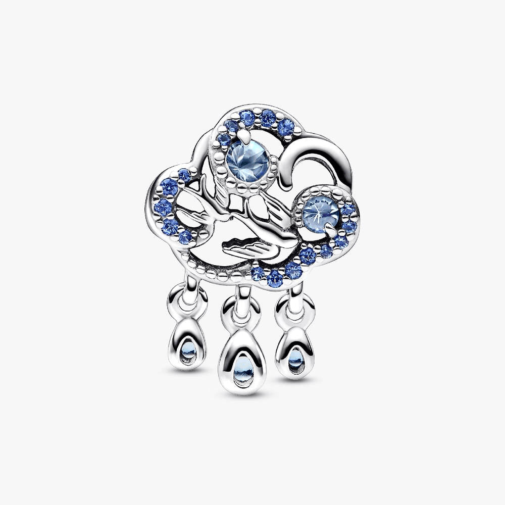 FINAL SALE - Cloud & Swallow Charm