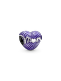 FINAL SALE - Radiating Love Mom Heart Charm