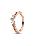 Regal Swirl Tiara Ring