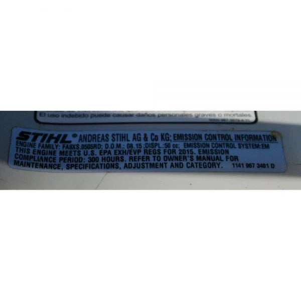 STIHL Farm Boss Chainsaw 50.2 Cc, 2.6 KW - MS271 C