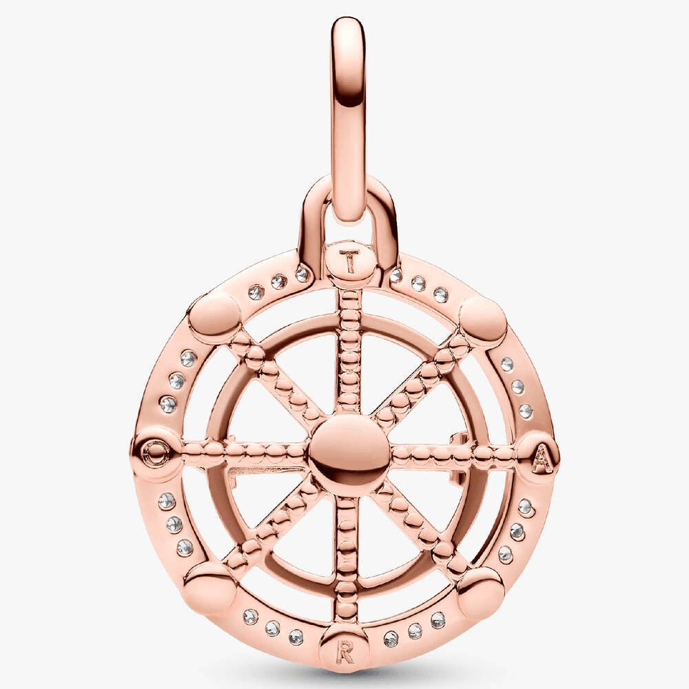 Pandora ME Wheel of Fortune Medallion Charm