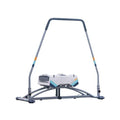 Aeroski Ski Fitness Workout Machine With Recoil Spring Resistance, Gray - 2.0