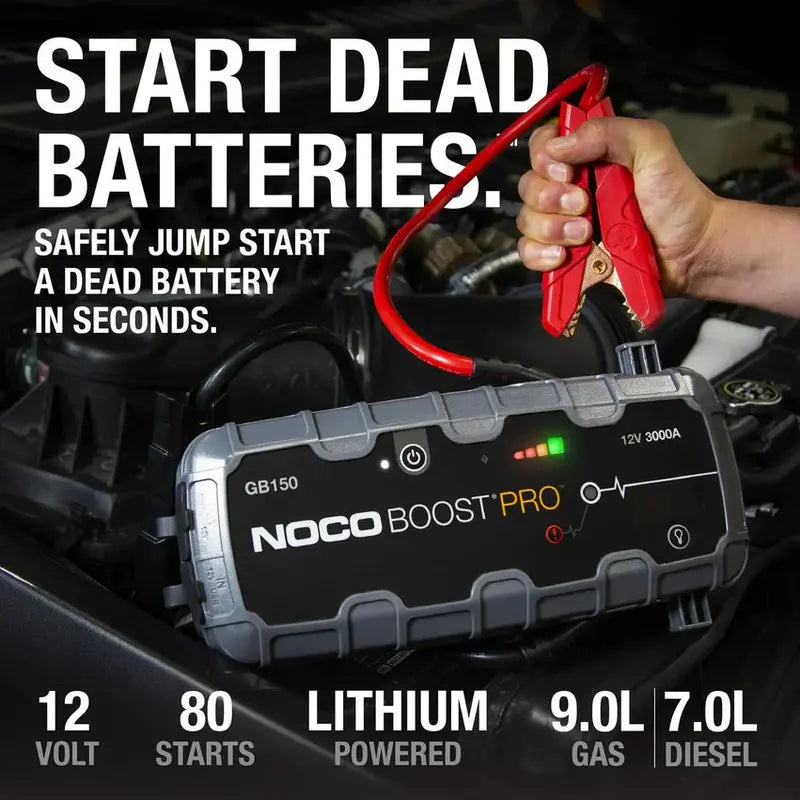 NOCO Boost Pro 3000A 12V Lithium Jump Starter - GB150