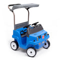 Kids 2-Seat Side-by-Side Push Ride-On SUV - Blue Or Gray