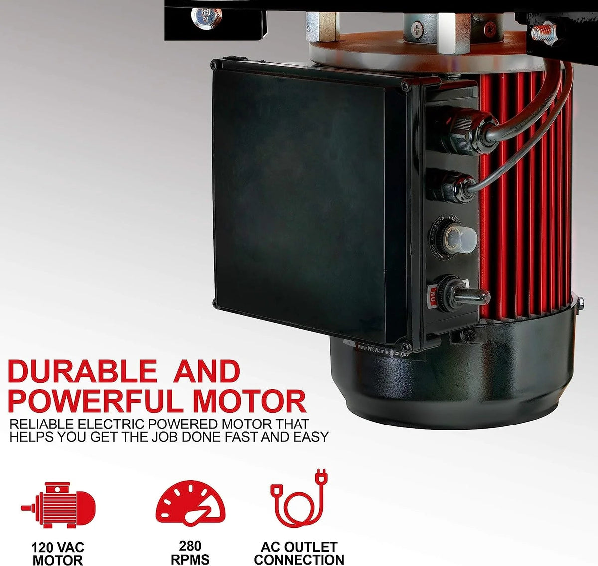 1 HP Electric Chicken Plucker, Stainless Steel, 120VAC, 800W, 280 RPM, 20-Inch Drum, 92 Soft Fingers