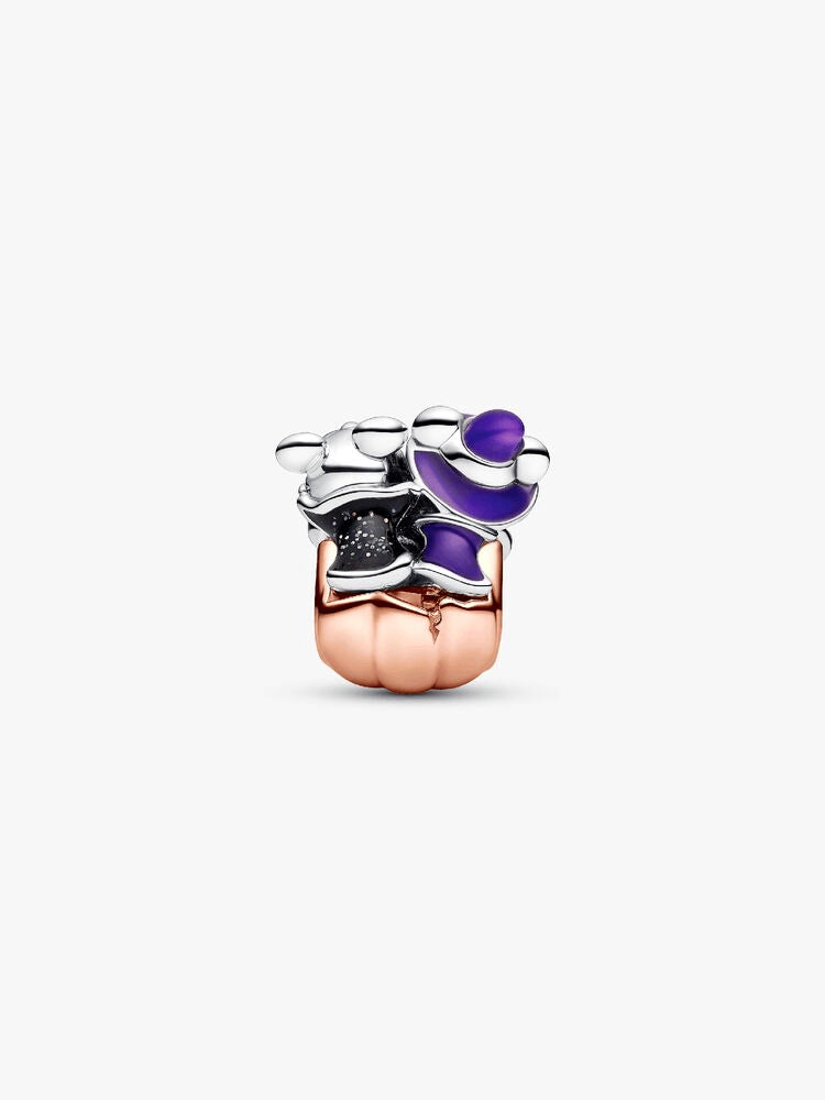 Disney Mickey Mouse & Minnie Mouse Halloween Pumpkin Charm