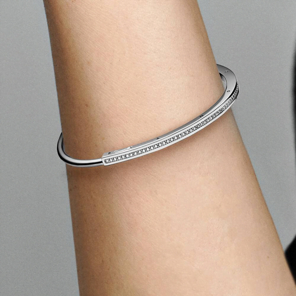 Pandora Signature I-D Pavé Bangle