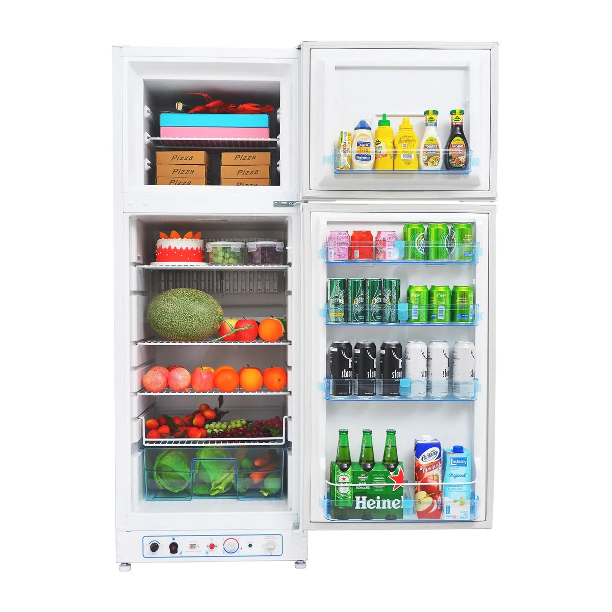 Propane Refrigerator And Freezer 9.4 Cu. Ft. For RVs And Campers