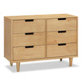 DaVinci 6-Drawer Nursery Dresser, Honey - Marley