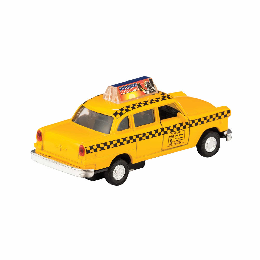 Diecast Taxi, Pull-Back