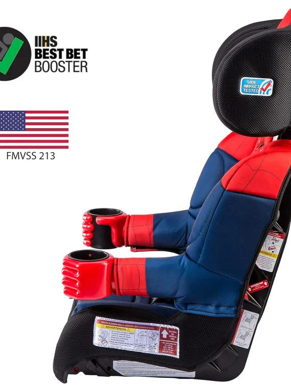 KidsEmbrace Marvel Spider-Man 2-in-1 Forward-Facing Booster Car Seat, 22-65 lbs/40-100 lbs