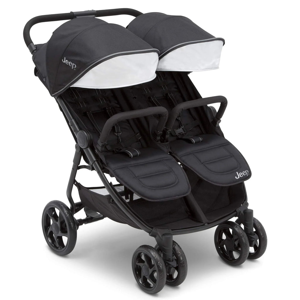 Jeep Destination Ultralight Side x Side Double Stroller, 80 Pounds Total - Destination