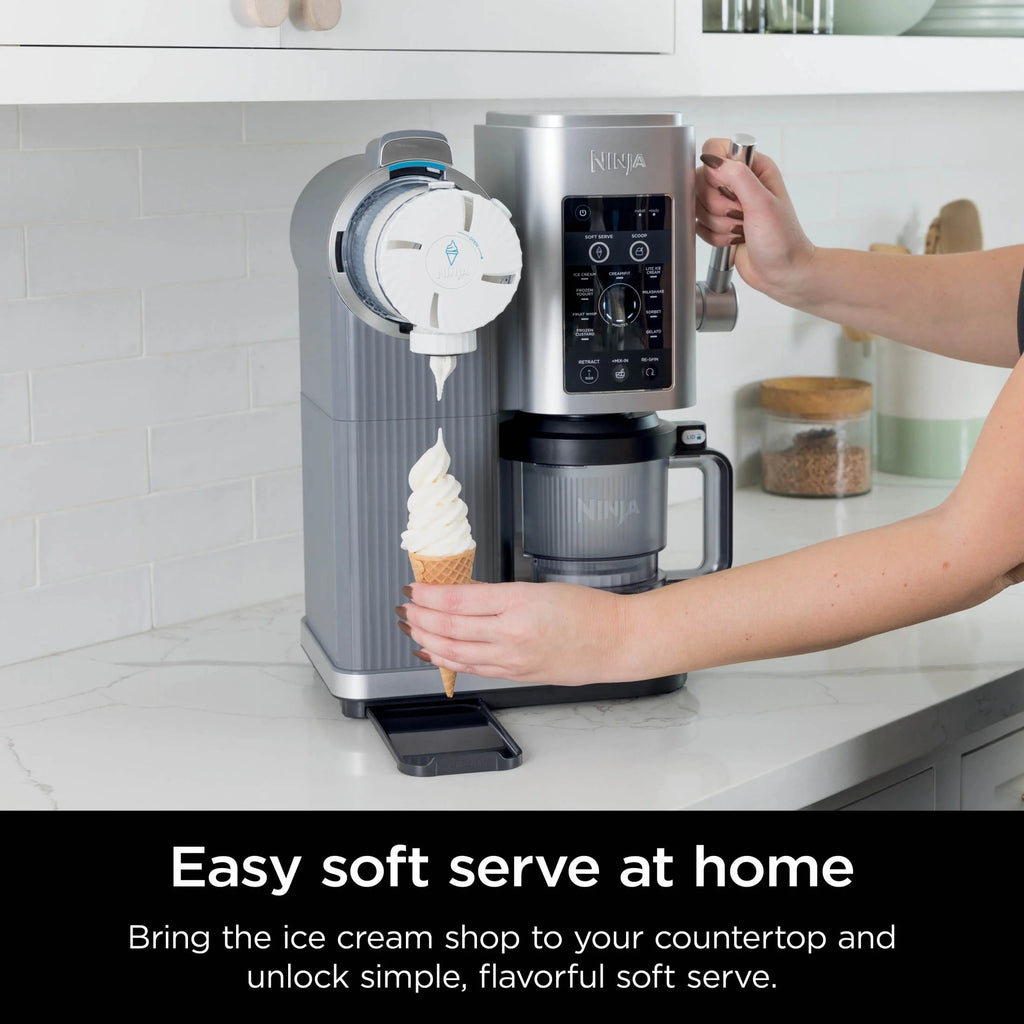 Ninja Swirl By CREAMi Soft Serve And Ice Cream Maker, 13 One-Touch Programs - NC701