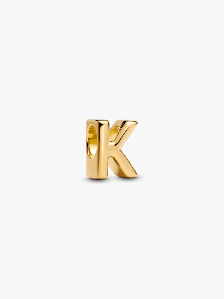Letter K Charm Necklace