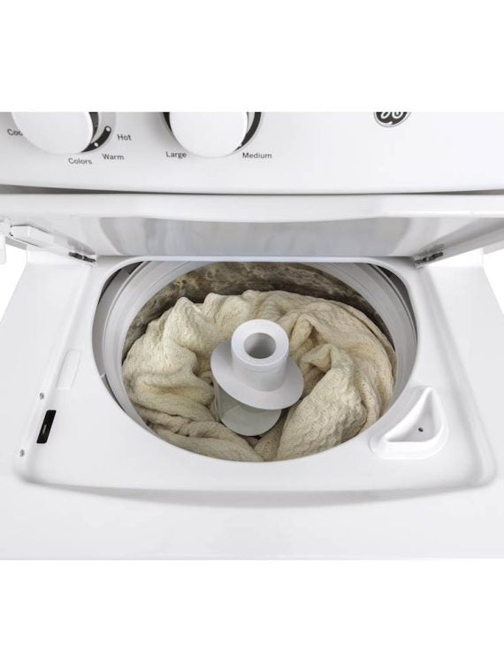 Top Load Washer And Electric Dryer Laundry Center, 3.8 Cu. Ft. Washer / 5.9 Cu. Ft. Dryer - White