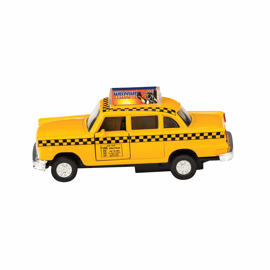 Diecast Taxi, Pull-Back