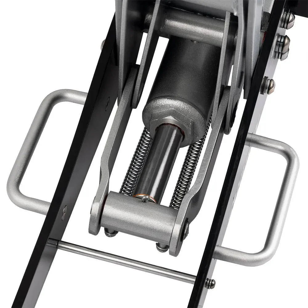 Husky 3-Ton Aluminum and Steel Car Jack, 4 in. to 18-1/2 - HPL4751