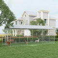PawHut Outdoor Dog Kennel 19.7' x 7.5' x 7.5' With Waterproof Roof - D02-179V02SR