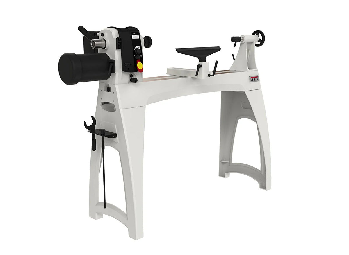 Jet Woodworking Lathe 16 in x 40 in, 1 HP, Single Phase - JWL-1640EVS 719500