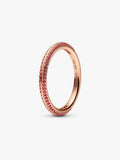 Pandora ME Red Pavé Ring