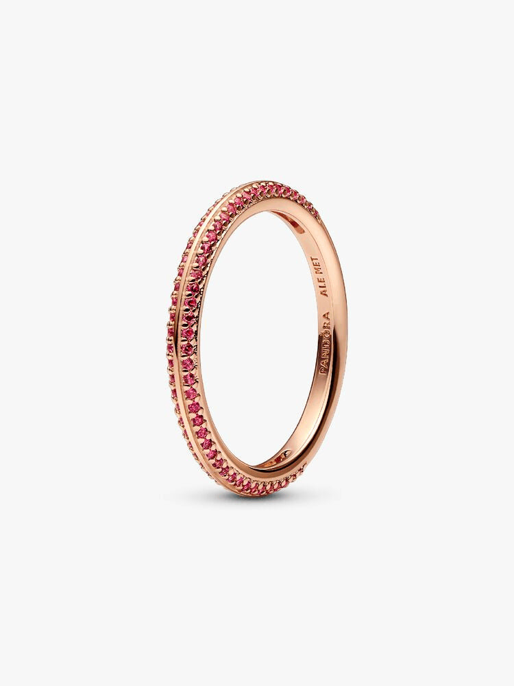 Pandora ME Red Pavé Ring