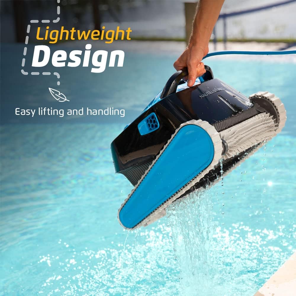 Dolphin Robotic Pool Vacuum Cleaner For Pools Up To 33 ft, Wall Climbing - Nautilus CC 99996113-US