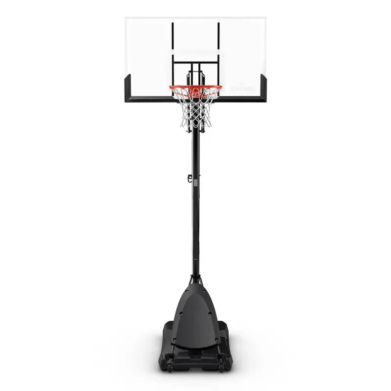 Spalding Portable Basketball Hoop With 54-Inch Shatterproof Polycarbonate Backboard - ExactaHeight
