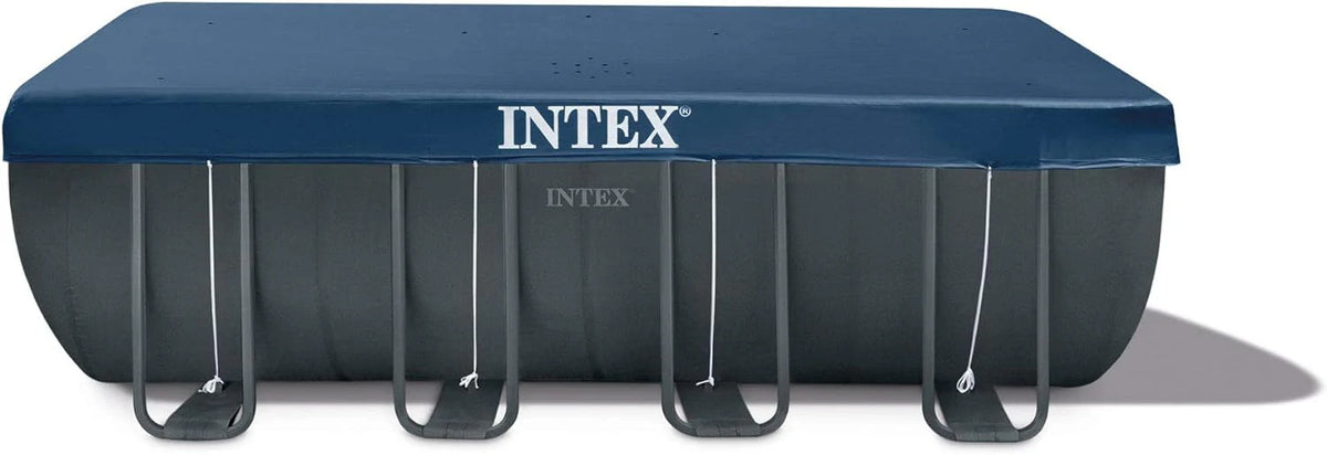 Intex Ultra XTR Rectangular Above Ground Pool Set, 216in L x 108in W x 52in H, Blue - 26355EH
