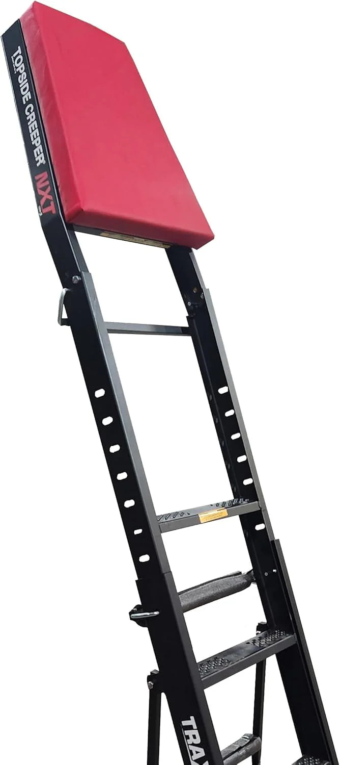 Traxion Foldable Topside Engine Creeper, Black, 48.38in D x 32.12in W x 70in H - 3-200 NXT