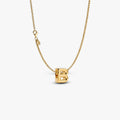 Letter B Charm Necklace