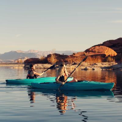 Lifetime Guster 100 Sit-In Kayak, 10 ft, 2-Pack - 457