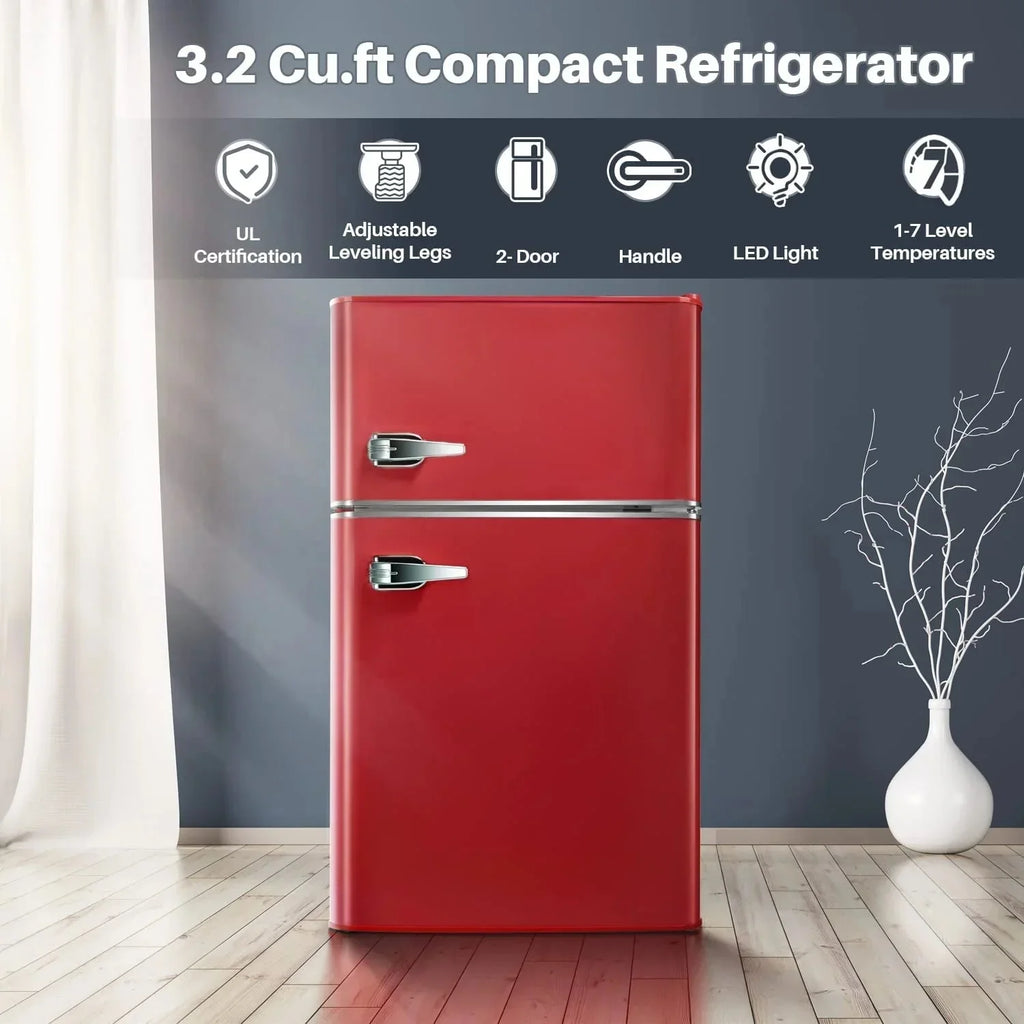 Compact Refrigerator With Freezer - F6893