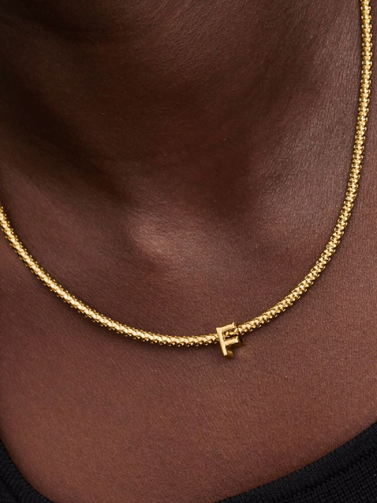 Letter F Alphabet Charm