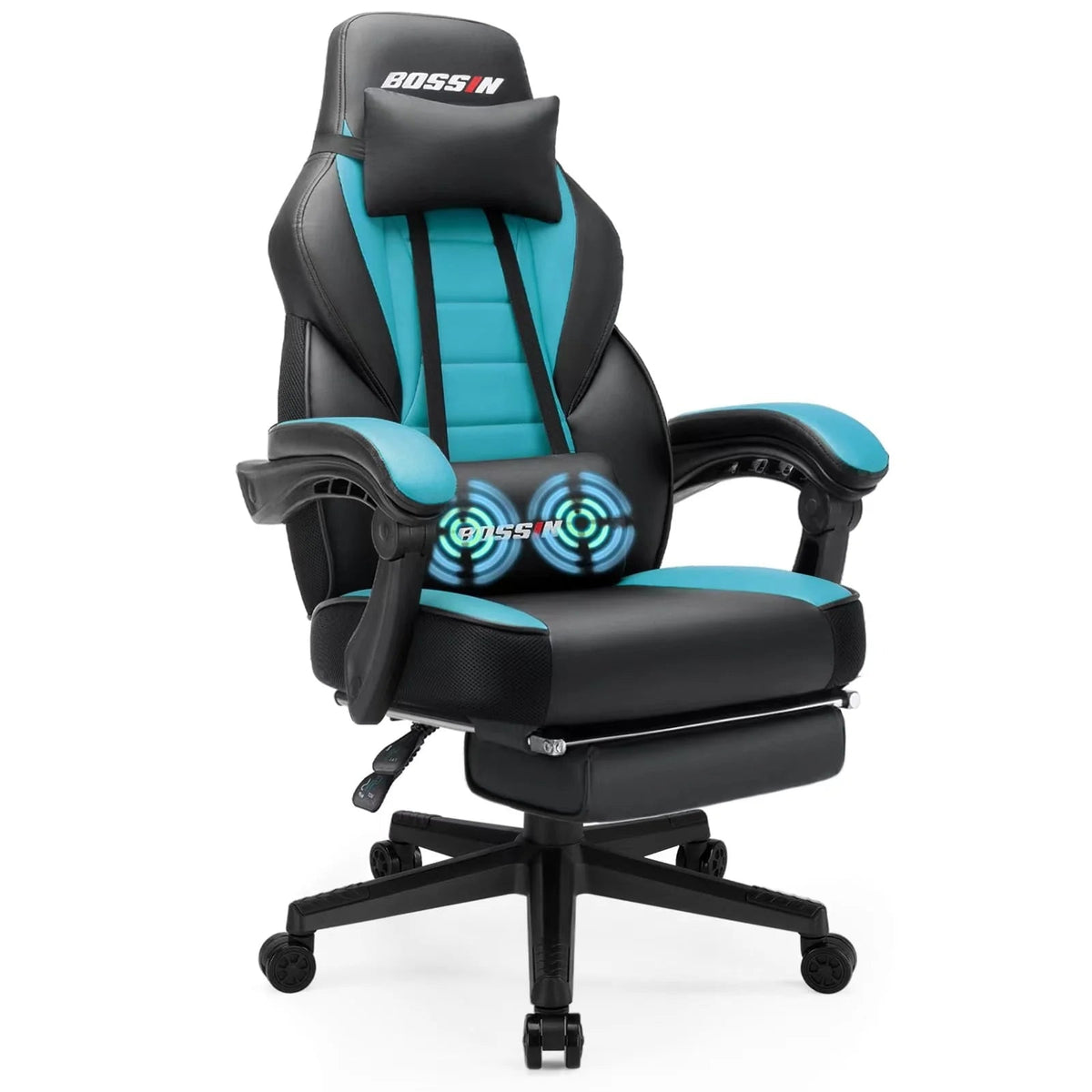 Racing Style Gaming Chair, 300 lbs Big And Tall High Back Computer Chair