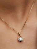 Pandora Infinite 14k Gold Lab-grown Diamond Pendant Necklace