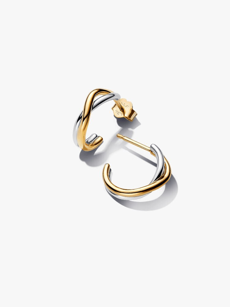 Entwined together necklace set