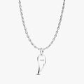 Engravable Angel Wings Pendant Necklace