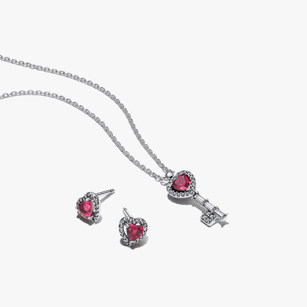 Elevated Heart Key Jewelry Gift Set
